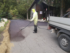 Bitumen emulziós permetezés ára