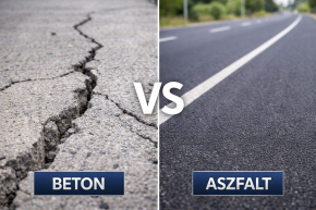 A betonnál tartósabb az aszfalt?