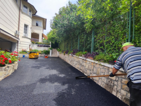 Autóbejáró aszfaltozás ára - személygépjármű terhelésre