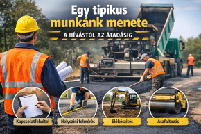 Egy tipikus munkánk menete - a hívástól az átadásig