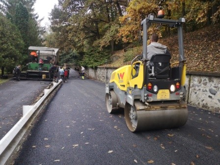 Finisheres bedolgozása felgyorsítja a munkafolyamatokat.